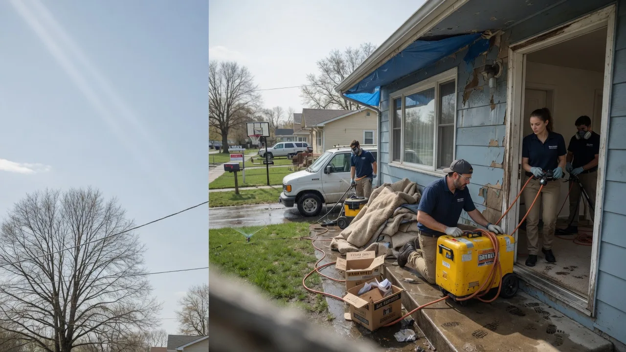 Basement Flood Cleanup in Freeburg, MO near me